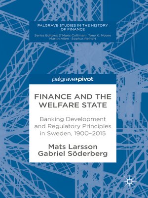 cover image of Finance and the Welfare State